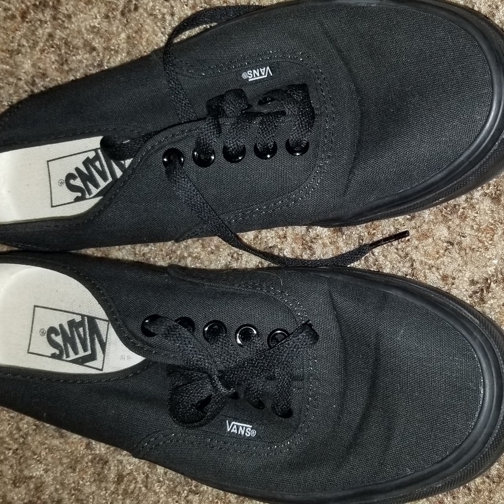 Black Vans